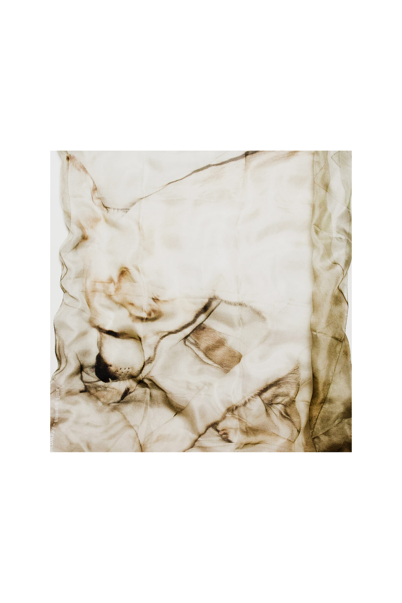 archive marios fw 11 12 banners collection Kuba Dabrowski printed voile silk foulard