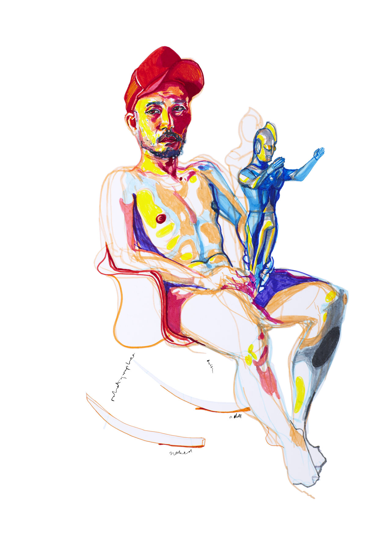 archive marios fw 15 16 after the rain drawing friends Demi Demu