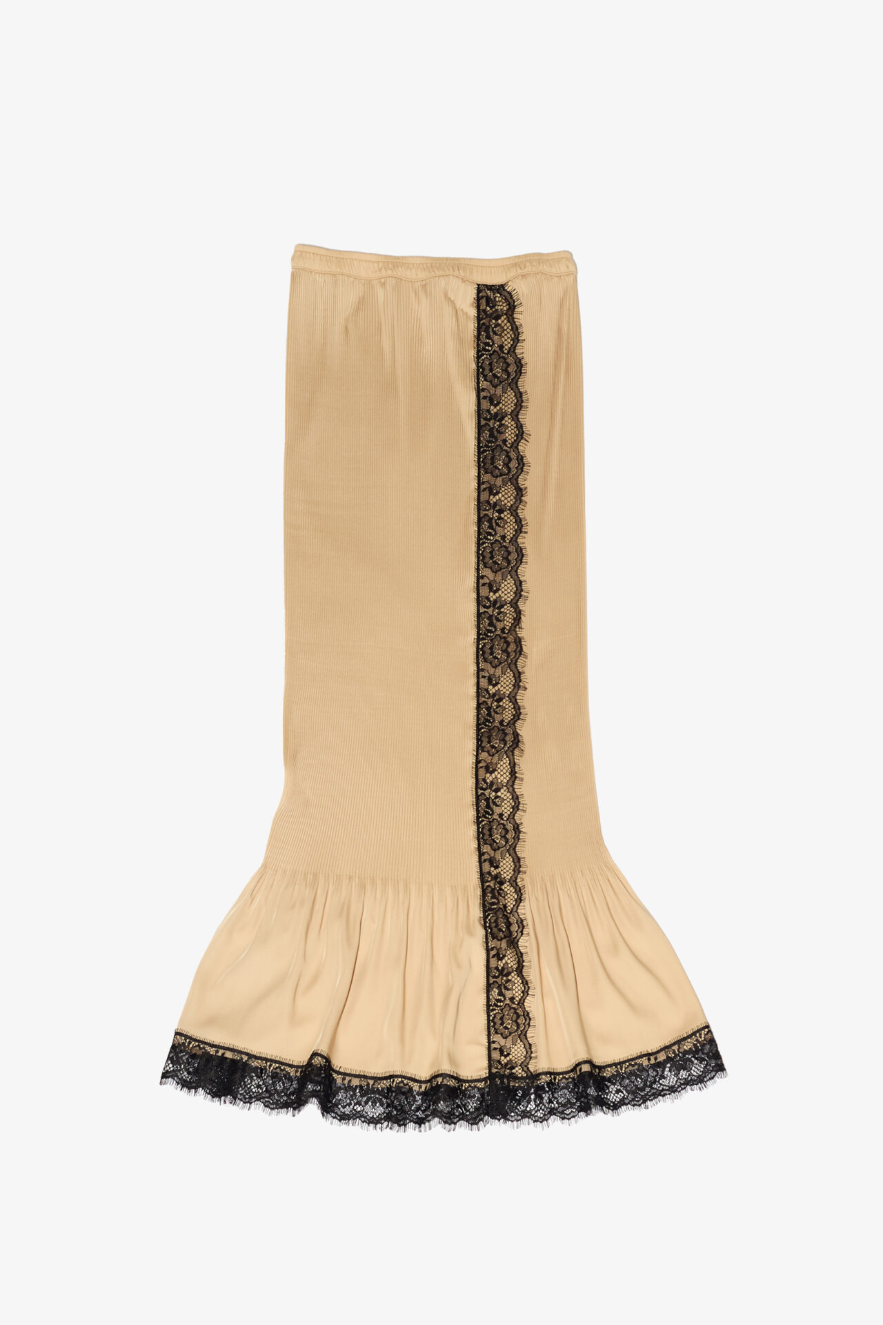 Dida pleats flare skirt Beige (S) Flared skirt Beige Sandro