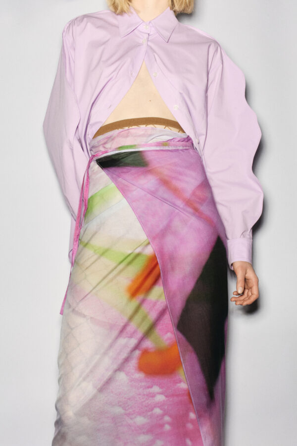 marios pareo lilies photo print by Sara Scanderebech