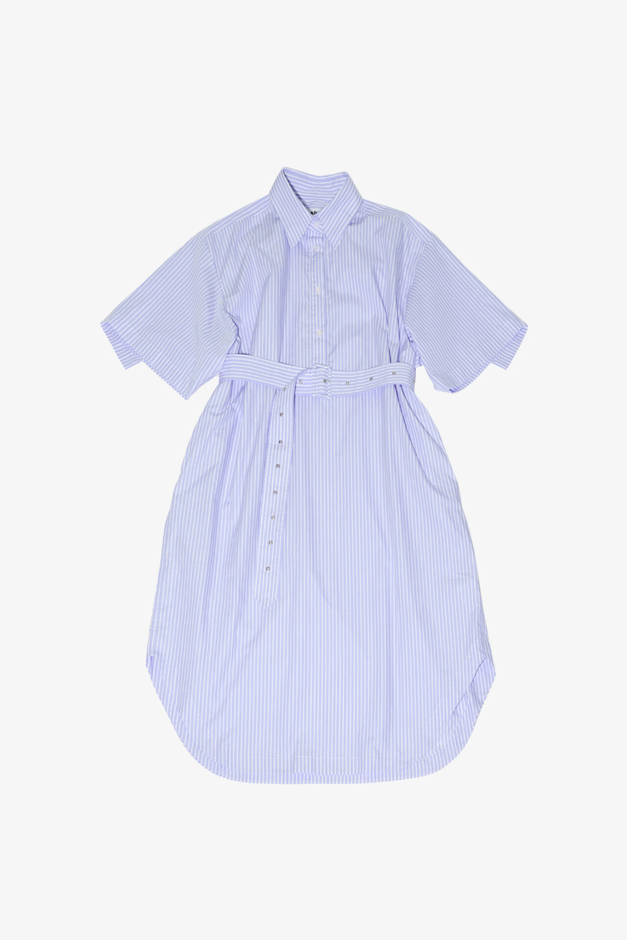 MARIOS striped poplin shirt dress